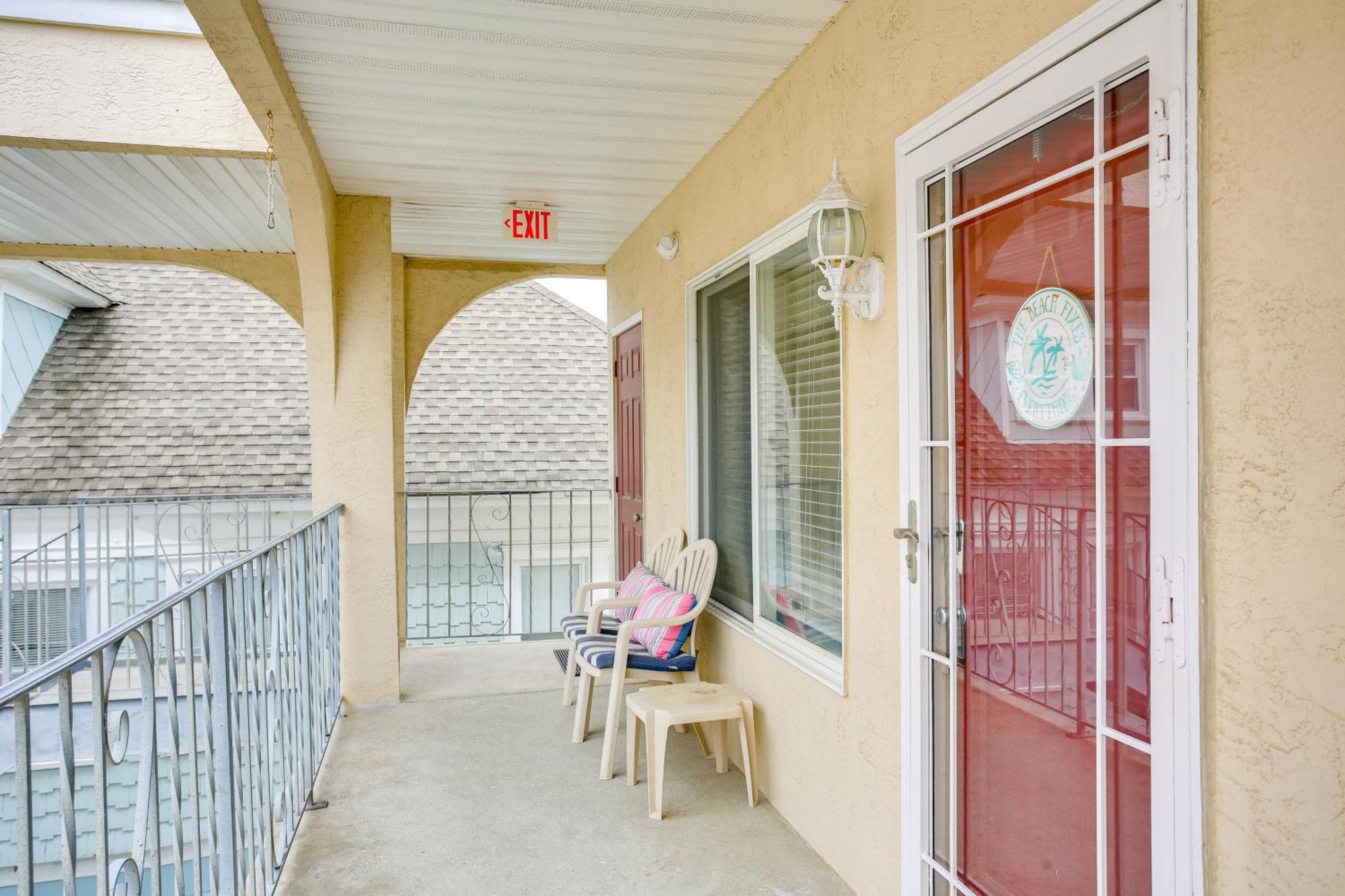 Quaint Wildwood Condo About Walk To Beach! Eksteriør billede